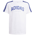 Adidas Codes Collegiate Graphic Kids' T-Shirt, White, fehér gyerek póló JI6674