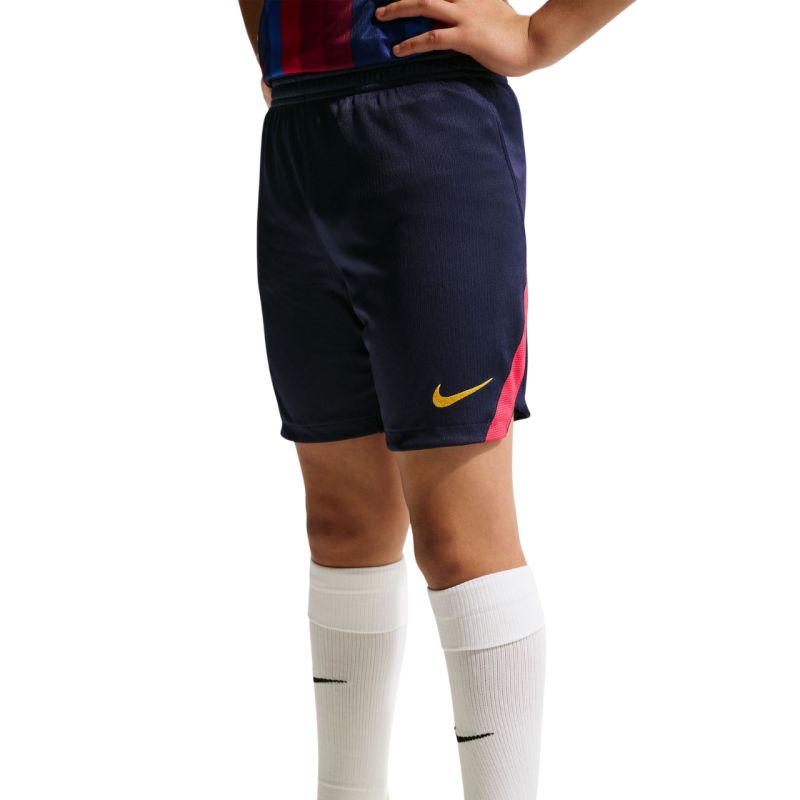 Nike FC Barcelona 2026/27 Stadium Home Kids' Navy kék short