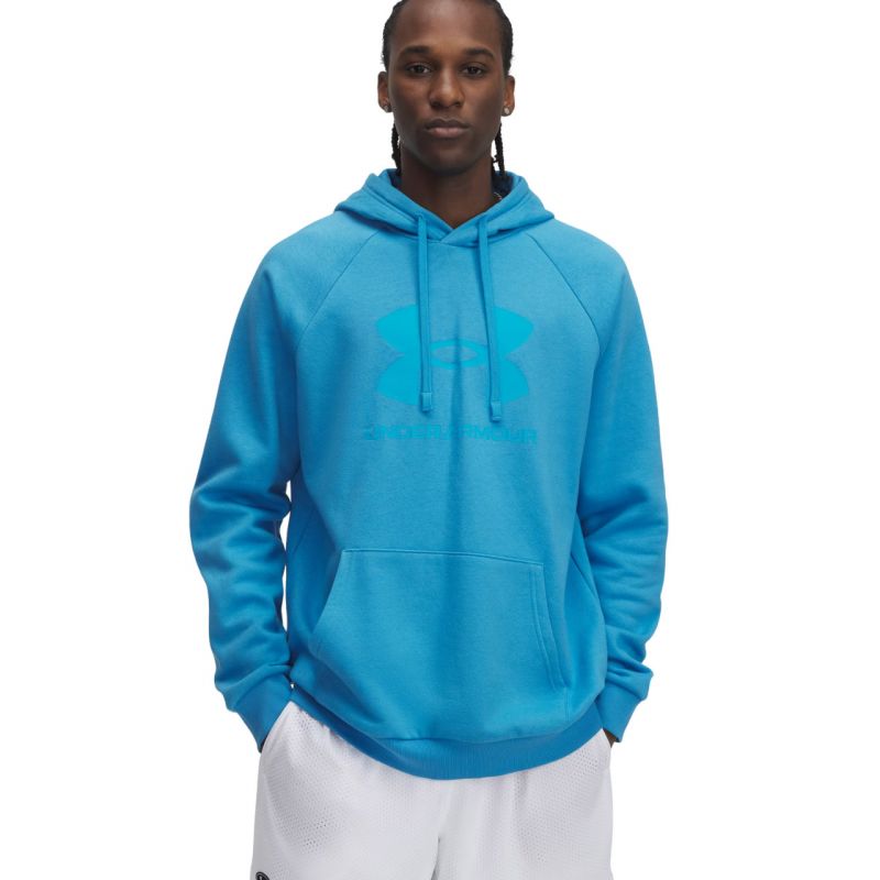 Under Armour Armor Rival Fleece Logo HD M sweatshirt 1379758 452 Pulóver