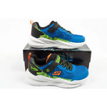 Skechers Meteor-Lights LED Children's Sports for Boys with Velcro utcai cipő 401490LC/BLBK