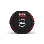 Body Sculpture TPU dumbbell BW 133 8 KG fekete edzőfelszerelés BW1338KG