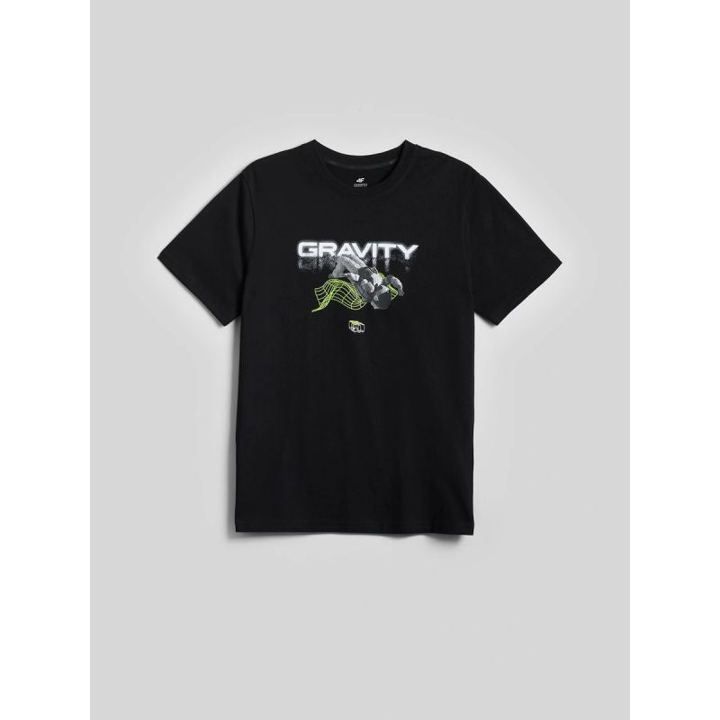 4F Men's Regular-Fit Printed T-Shirt férfi póló 4FRAW26TTSHM4663-20S