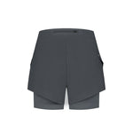 Rogelli women's 2in1 ESSENTIAL gray szürke short
