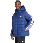 Men's adidas Essentials CLIMAWARM 3-Stripes Jacket Blue JX7771 2xs kapucnis pulóver