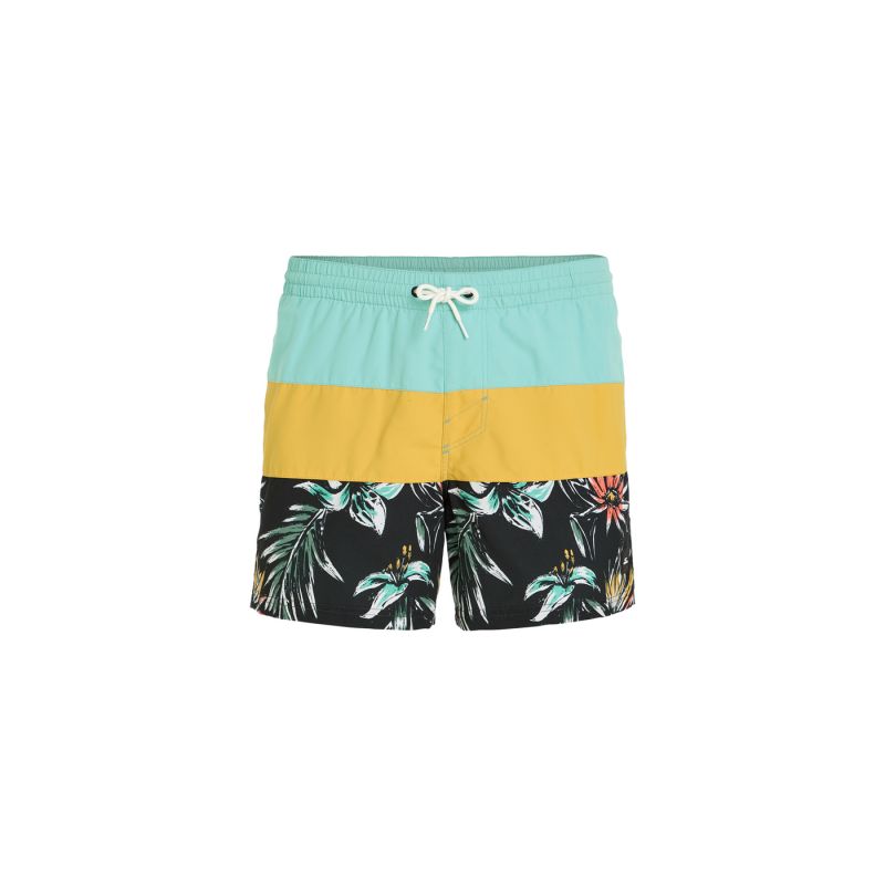 O'Neill Mix&Match Cali Block Swim 15'' sárga shorts, swimming shorts