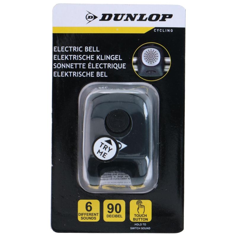 Dunlop Electric Bicycle Bell fekete kiegészítő GSP-255279