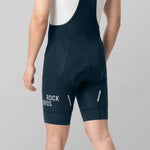 Rockbros Men's Cycling Bib with Pad Size XL - Dark Blue niebieski \ xl short