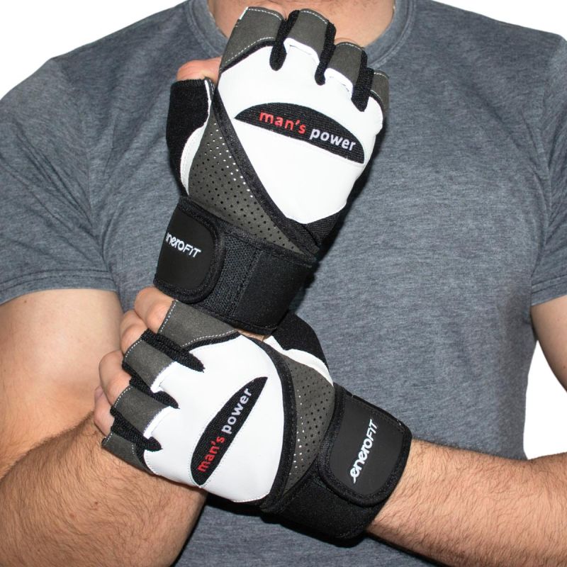 Enero Man'S Power Rl Fit Fitness Gloves fekete kesztyű