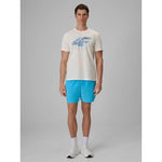 4F Men's regular printed T-shirt póló 4FRSS26TTSHM4295-11S