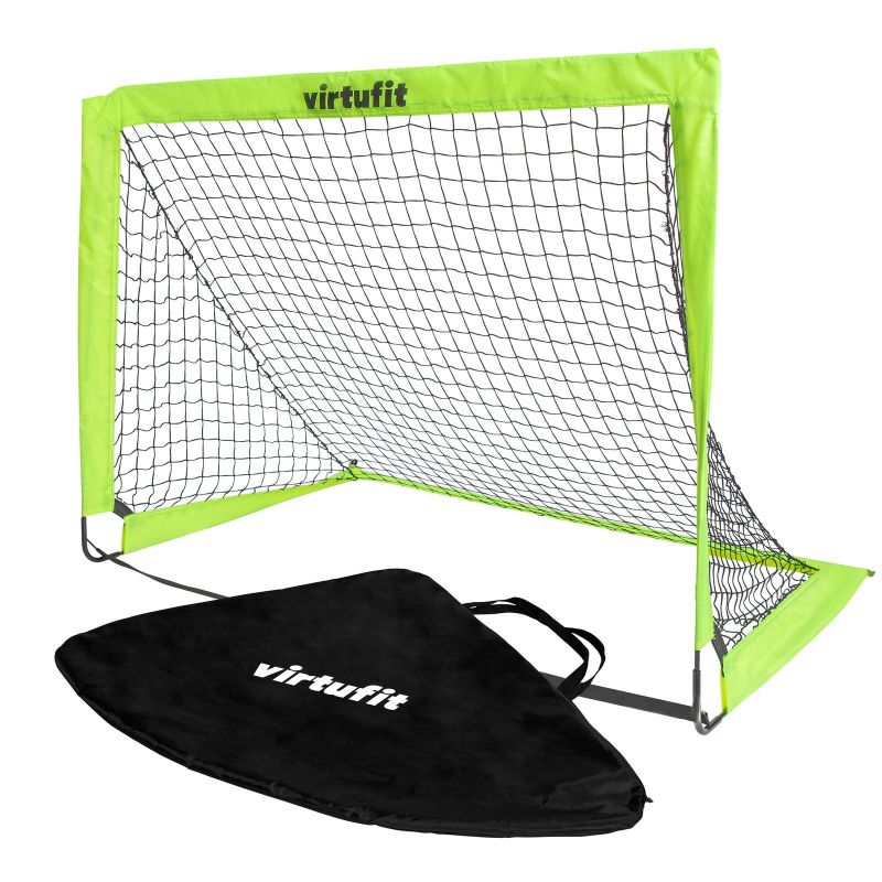 Virtufit Foldable Soccer Goal Set - Soccer Goals - 120 X 90 Cm General
