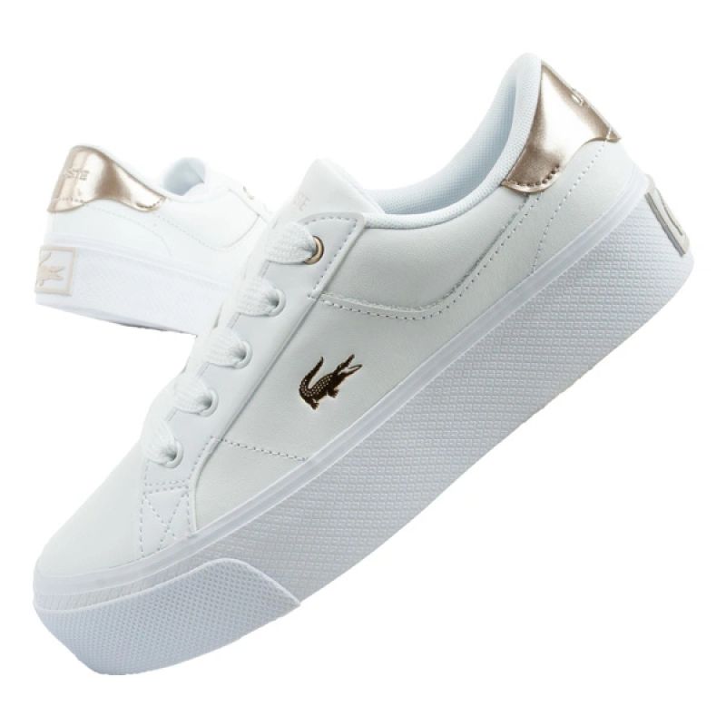 Lacoste women's sports Ziane Platform 126 sneakers fashionable fehér utcai cipő