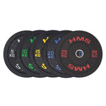 HMS RED BUMPER Olympic Plate 25 kg fekete póló 17-61-029