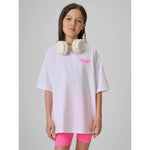 4F Girls' loose T-shirt with print 158/164 ruházat 4FJRSS26TTSHF3910-10S