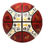 Molten Eurobaset 2025 Replica Basketball narancssárga labda
