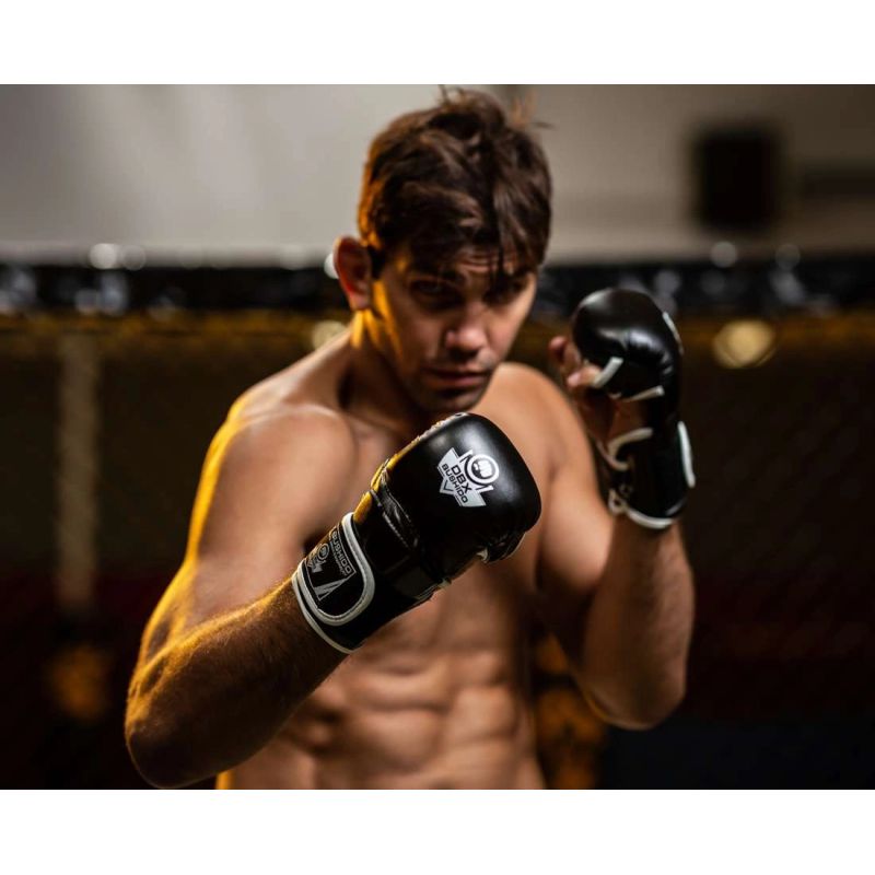 DBX Bushido MMAsparring gloves - Phantom White - Valor Series fehér kesztyű