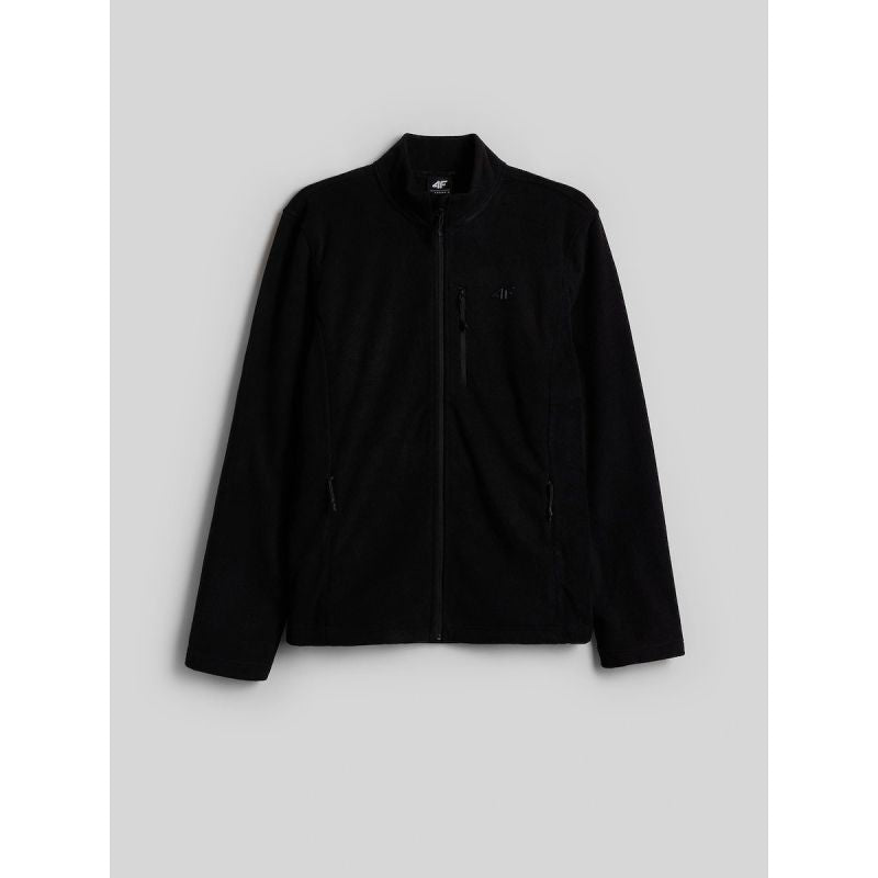 4F Regular men's fleece with stand-up collar férfi polár pulóver 4FRAW26TFLEM542-20S