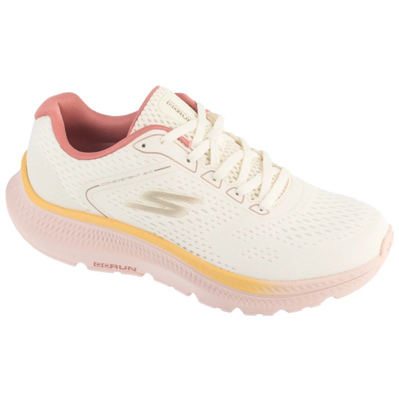 Skechers Go Run Consistent 2.0 – Mile Marker Beige bézs futócipő 128607-NTPK