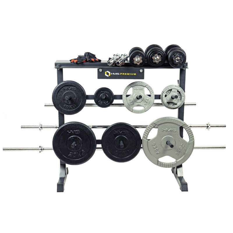 HMS STR12 Premium Plate and Dumbbell Stand póló 17-62-055