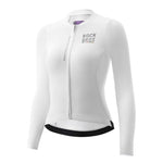 Rockbros 15110012003 ROAD TO SKY women's cycling jersey long sleeve S - white s \ biały póló 15110012003-211580