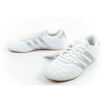 Adidas women's sports shoes Taekwondo Lace white fashionable leather fehér zokni