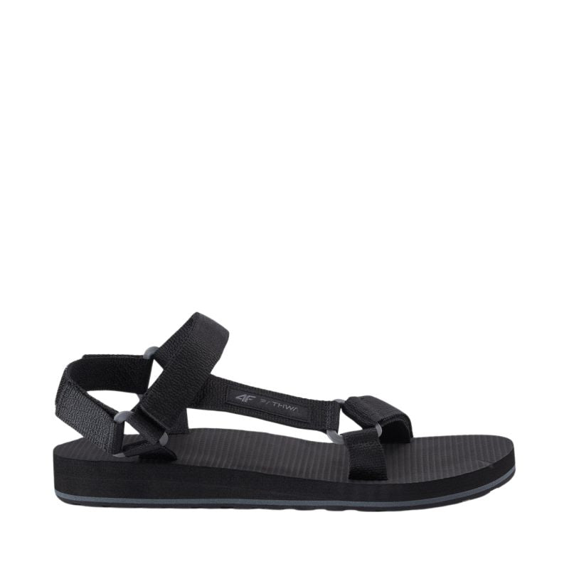 4F Women's sandals F117 dark gray 23S szürke cipő 4FWSS26FSANF11723S