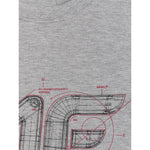 4F Men's regular-fit graphic T-shirt férfi póló 4FRSS26TTSHM3989-27M