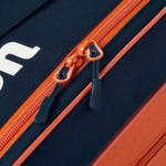 Wilson Roland Garros 2026 Team 6PK Tennis Bag Orange and Navy Blue