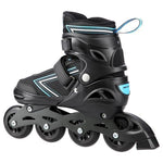 Nils Extreme Nh11912 A 2in1 Roller Skates Black-Blue Size S (31-34) With Replaceable Hockey Blade kék görkorcsolya