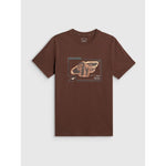 4F Men's regular printed T-shirt férfi póló 4FRSS26TTSHM4230-81S