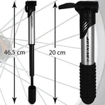 Dunlop Bicycle Pump Mini Aluminum fekete pumpa 102184