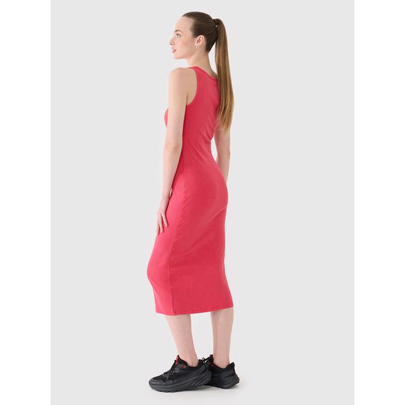 Women's ribbed knit dress 4F