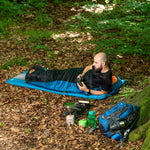 Nils Extreme NILS CAMP Sleeping Bag, Black-Navy Blue sötétkék táska 15-04-112