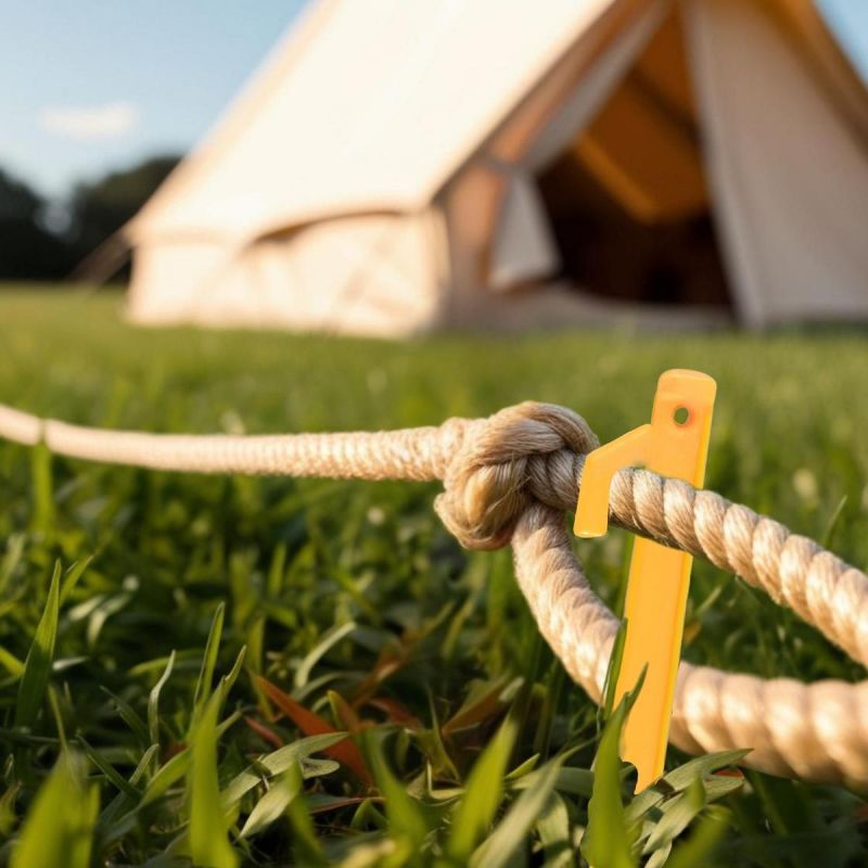 Tent Pegs 22 Cm Set 6 Pcs Plastic Enero Camp