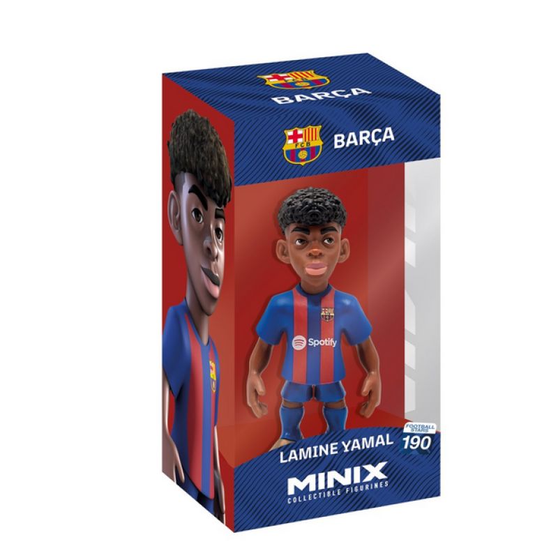 MINIX FC BARCELONA figurine - LAMINE YAMAL futball labda