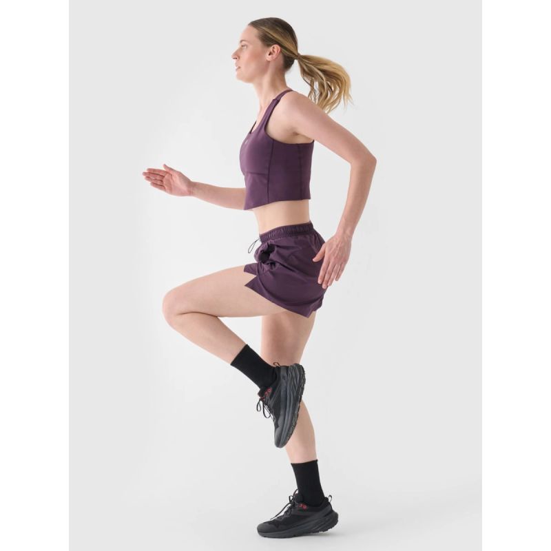 Women's quick-drying running 4F 4FWAW24TFSHF0758-50S short