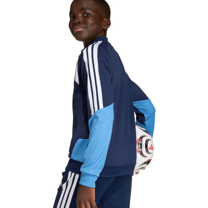 adidas Tiro 26 Competition Training navy blue kids' sweatshirt JN2322 116 cm pulóver