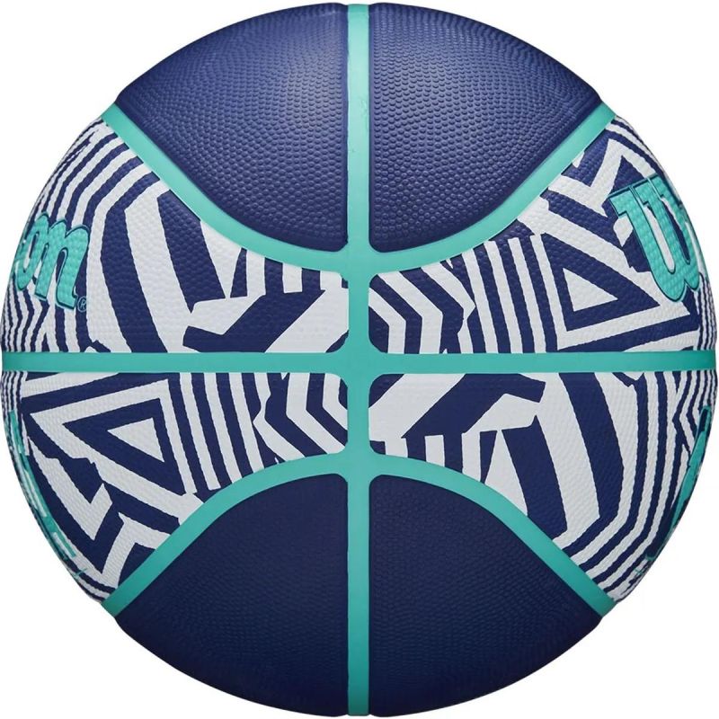Wilson Nba Drv Plus Dazzle Camo Bskt Indigo Basketball S.5 kosárlabda