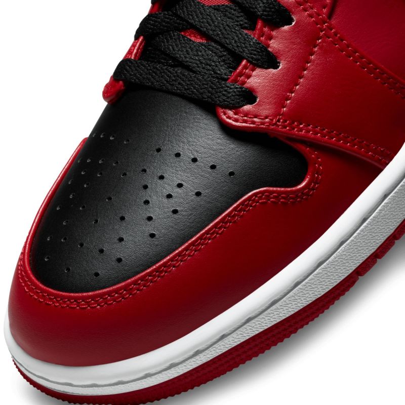 Nike Air Jordan 1 Mid Red/Black 51.5