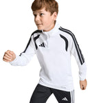 adidas Tiro 26 League Training Top Kids Sweatshirt White KC3696 104cm pulóver