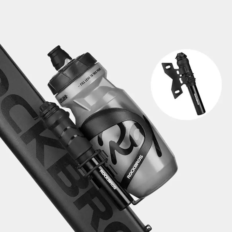 HP Rockbros Mini Hand Bicycle Pump with Presta & Schrader Hose - Black fekete pumps 304004-203534