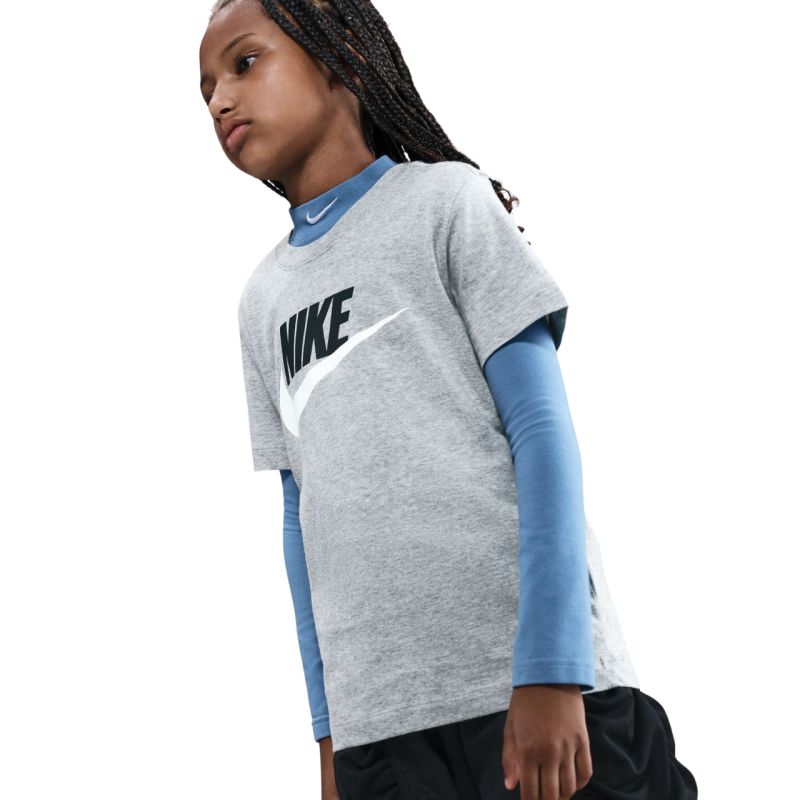 Nike Sportswear Kids' T-Shirt, Grey, szürke gyerek póló FZ5178064