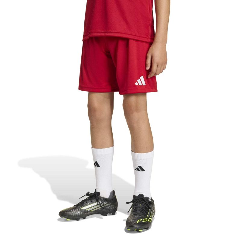 Adidas Entrada 26 Kids’ Red piros gyerek rövidnadrág JZ6528