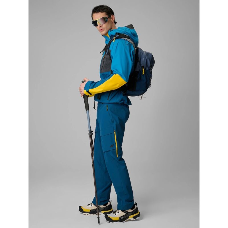 Men's quick-drying trekking trousers 4F