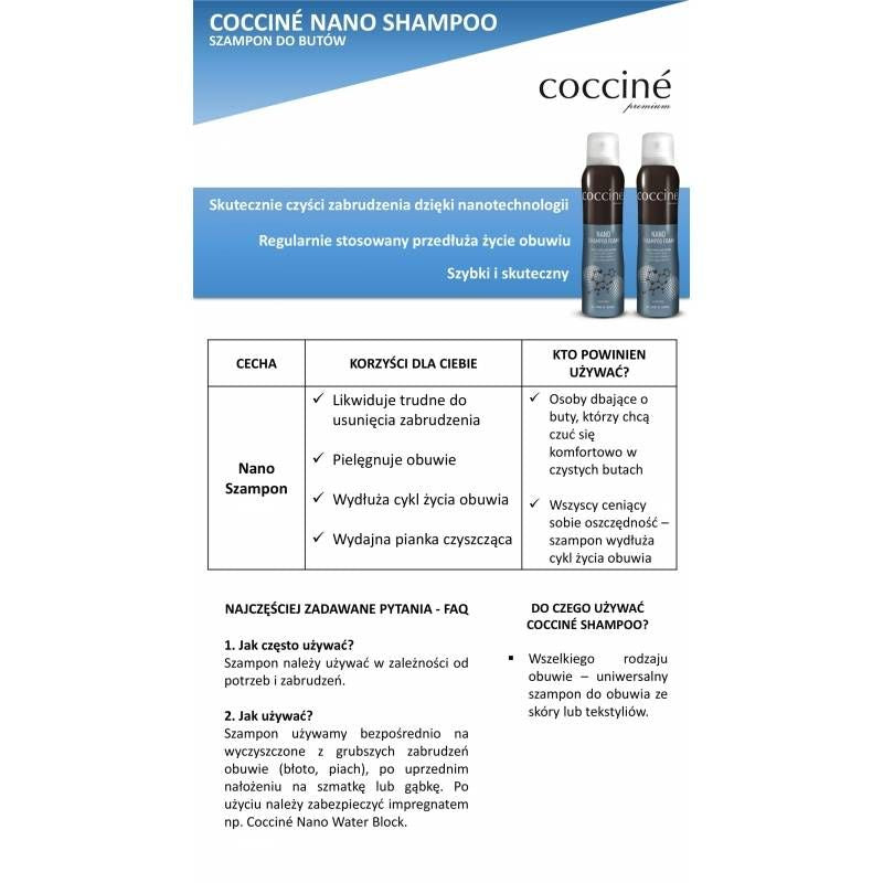 Inny Coccine DA0277 Leather and Textile Cleaning Foam Egyéb