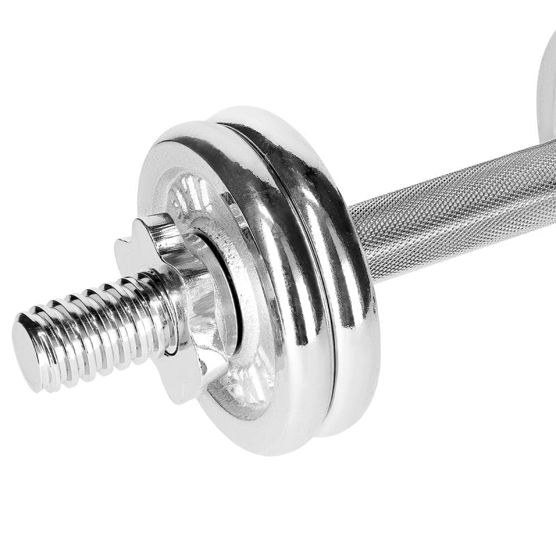 HMS Dumbbells in a case CHROME 2x7.5kg STC15 edzőfelszerelés 17-59-102