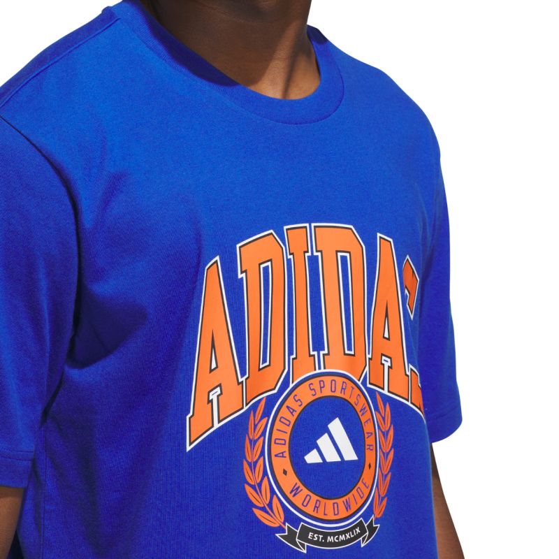 adidas Men's Varsity Crest T-shirt blue JN2515 General