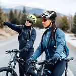 Wozinsky MTB Bike Helmet with Removable Visor and Rear USB Light M - Black and White czarny || biały védőfelszerelés HT-28VCB-199802