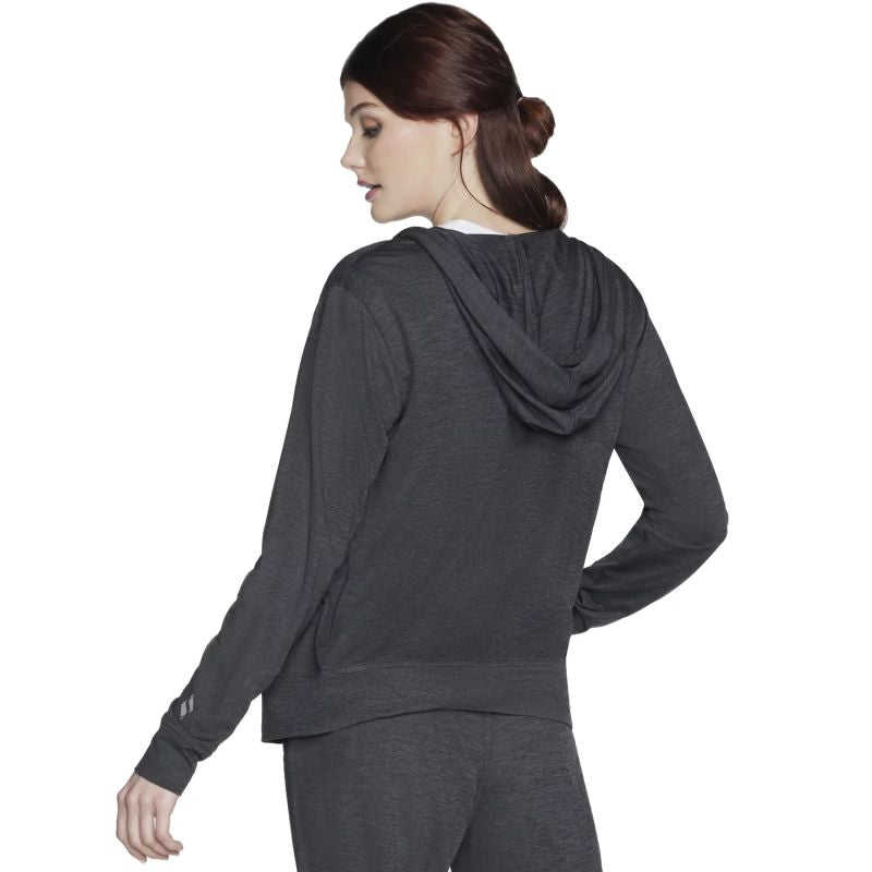 Skechers Godri Swift Full Zip Hoodie szürke kapucnis pulóver