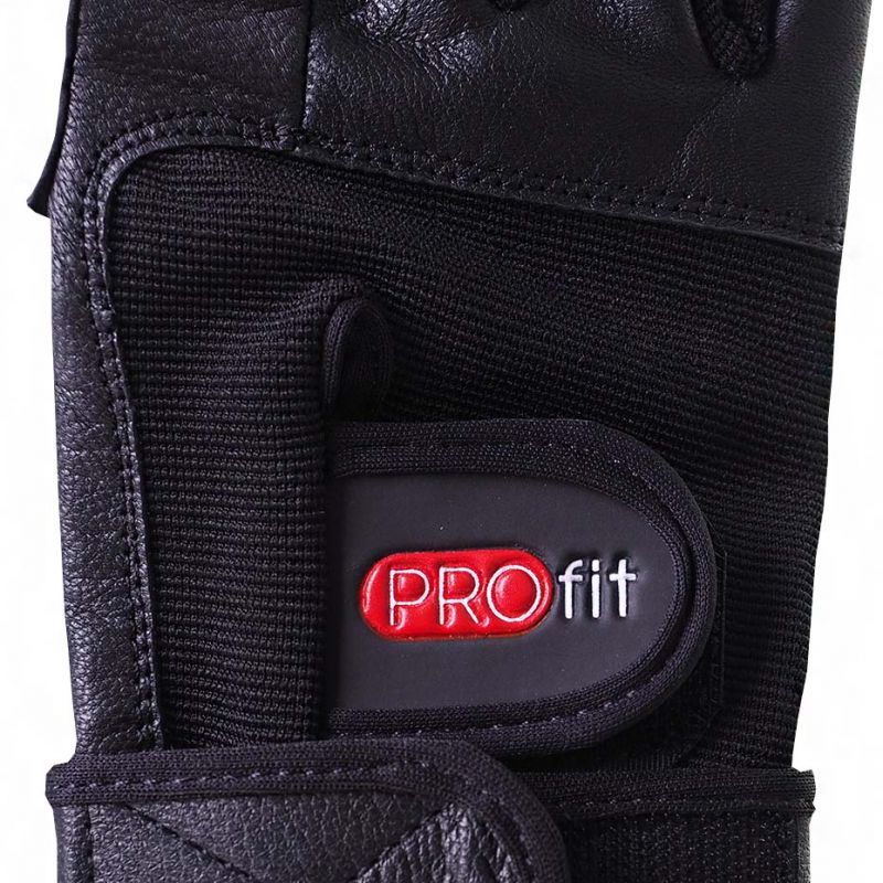 PROfit Pro Bodybuilding Gloves Black 1615 Kesztyű