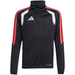 adidas Tiro 26 League Training Top for kids, black, white, and red, JY7159 104cm pulóver